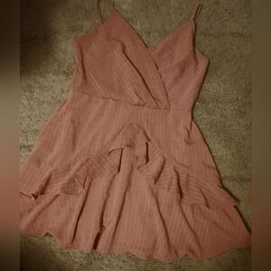 Trixxi Asymmetrical Pink Dress